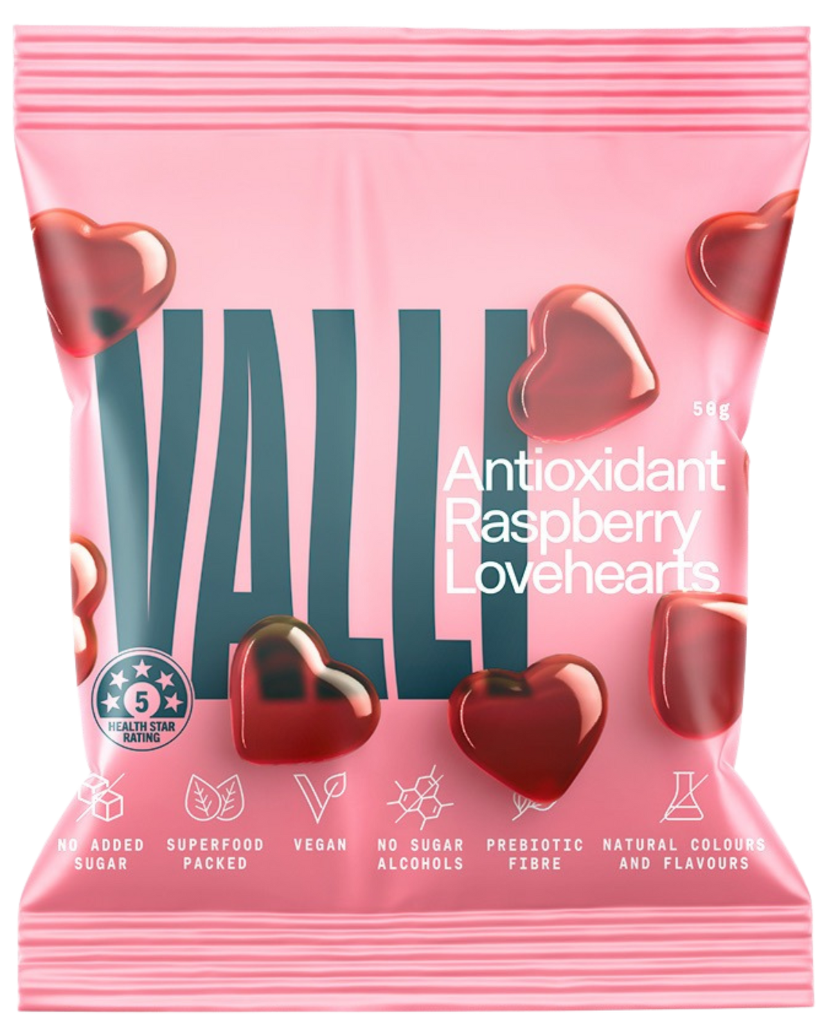 Gummy Sticks Raspberry Raspberry Gummy - 12-Pack Box